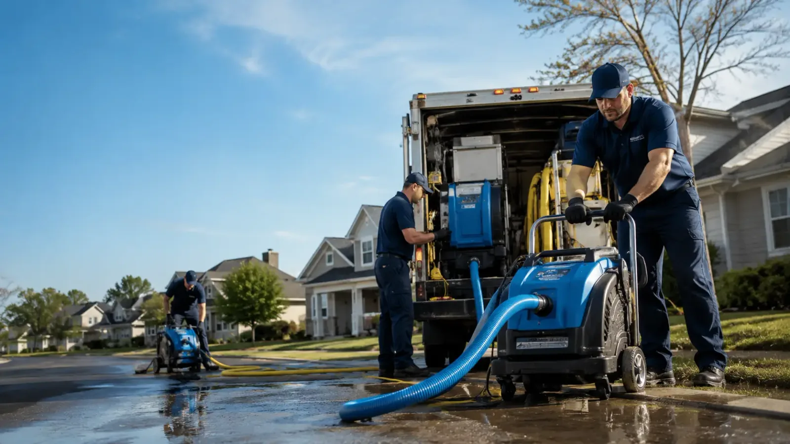 Flood Damage Cleanup in Bruce Crossing, MI